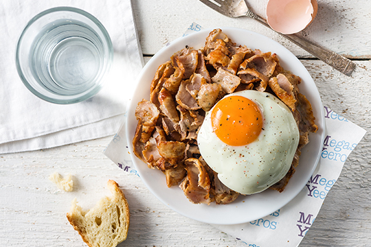 Megas Yeeros for Breakfast - Eggs Recipe